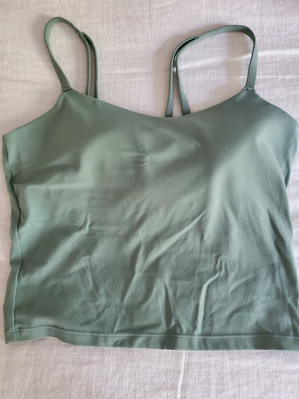 Light Sage Green Cami Tank Top - Women's Sleeveless Top